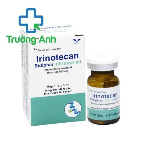 Irinotecan bidiphar 100mg/5ml - Thuốc điều trị ung thư hiệu quả của Bidiphar