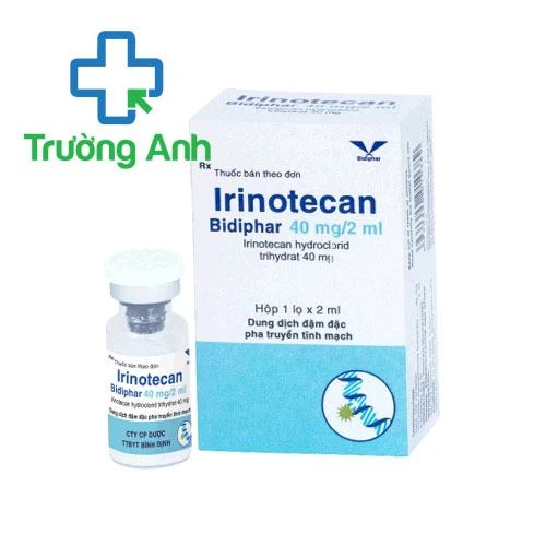 Irinotecan bidiphar 40mg/2ml - Thuốc điều trị ung thư hiệu quả của Bidiphar