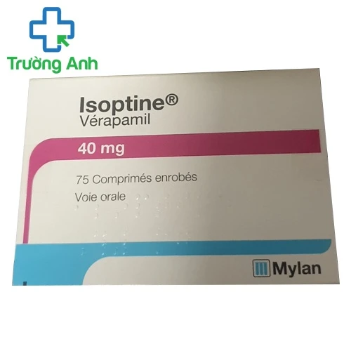 Isoptine 40mg - Thuốc điều trị các bệnh tim mạch hiệu quả của Đức