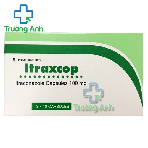 Itraxcop 100mg - Thuốc điều trị nhiễm nấm hiệu quả của Ấn Độ