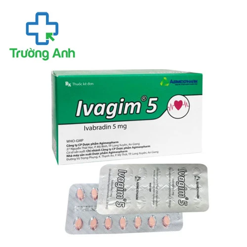 Ivagim 5 Agimexpharm - Thuốc điều trị đau thắt ngực hiệu quả