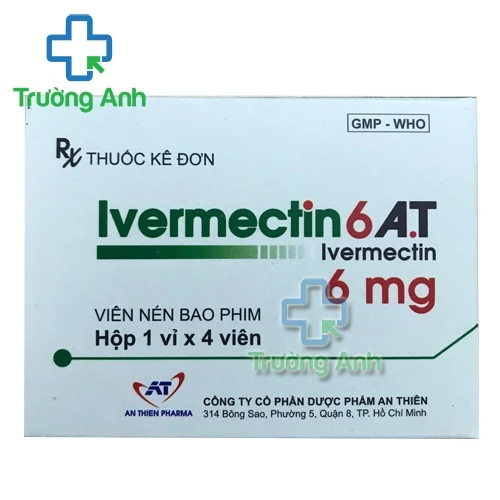 Ivermectin 6 A.T - Thuốc tẩy giun hiệu quả