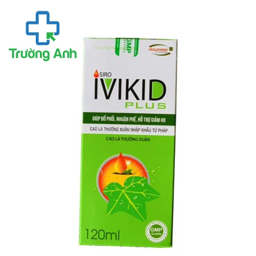 Ivikid Plus Viheco - Hỗ trợ bổ phế, giảm ho hiệu quả