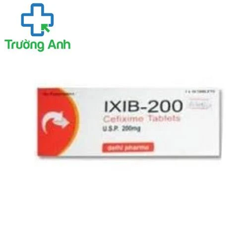 Ixib 200mg - Thuốc điều trị nhiễm khuẩn hiệu quả của Ấn Độ
