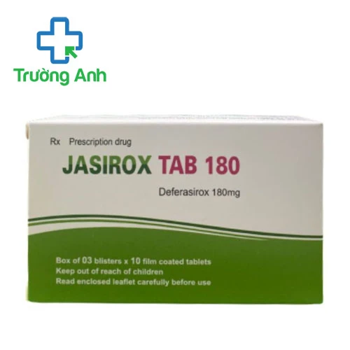 Jasirox Tab 180 Hamedi - Thuốc điều trị quá tải sắt hiệu quả
