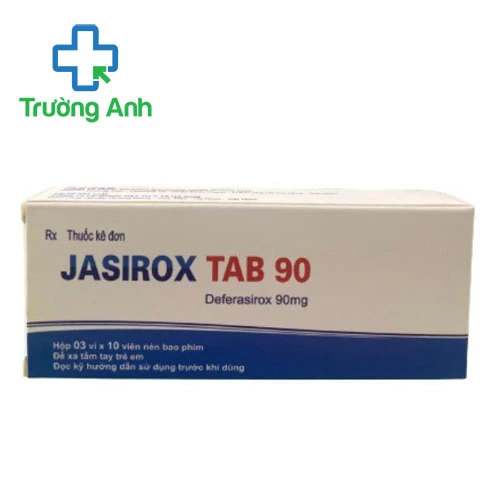 Jasirox Tab 90 Hamedi - Thuốc điều trị quá tải sắt hiệu quả