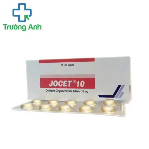 Jocet 10mg - Thuốc chống dị ứng hiệu quả của Ấn Độ