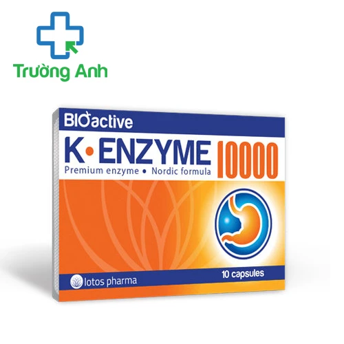 K Enzyme 10000 - Giúp hỗ trợ sức khỏe hệ tiêu hóa hiệu quả
