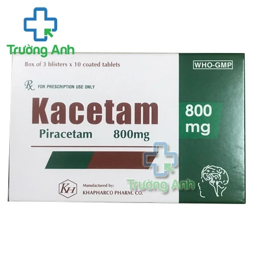 Kacetam 800mg - Thuốc điều trị suy giảm trí nhớ của Khaphaco