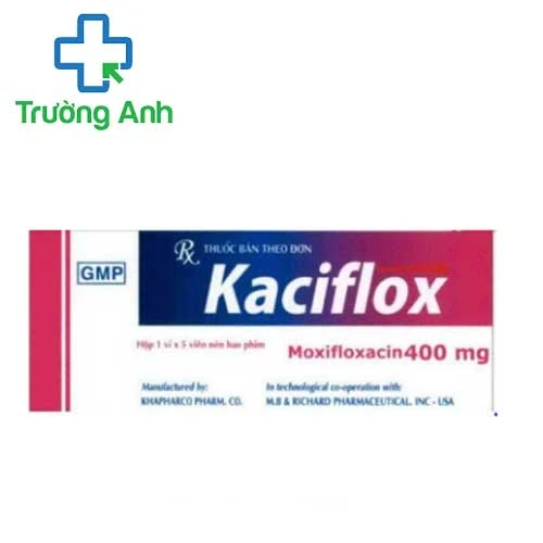 Kaciflox - Thuốc chống nhiễm khuẩn hiệu quả của Khaphaco