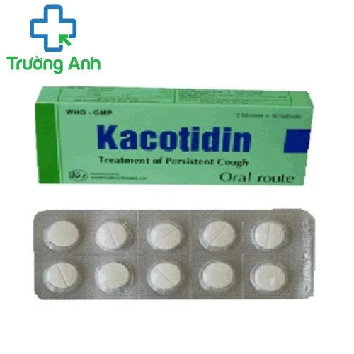 Kacotidin - Thuốc trị ho hiệu quả