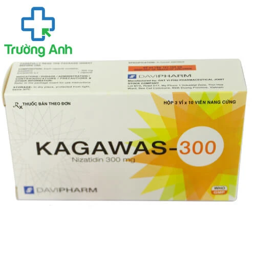 KAGAWAS-300 - Thuốc điều trị loét dạ dày hiệu quả của Davipharm