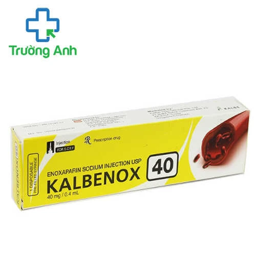 Kalbenox 40mg - Thuốc điều trị tiêu huyết khối tĩnh mạch của Ấn Độ