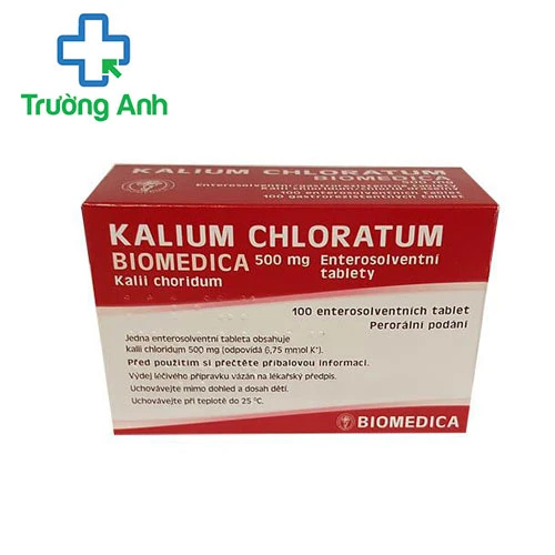 Kalium Chloratum - Giúp bổ sung kali cho cơ thể của Séc