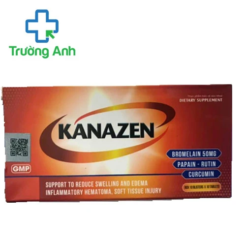Kanazen - Hỗ trợ làm giảm sưng phù nề hiệu quả