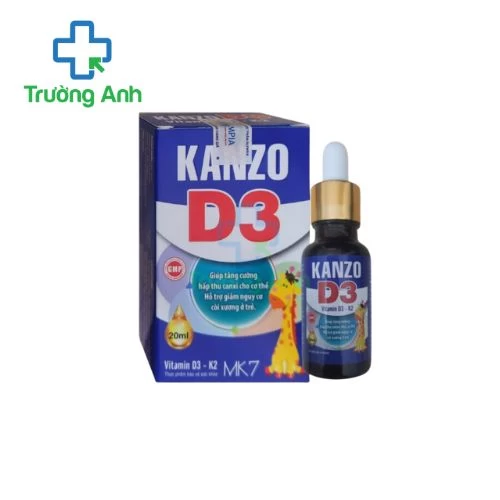 Kanzo D3 Medipharma - Giúp bổ sung vitamin D3 và K2