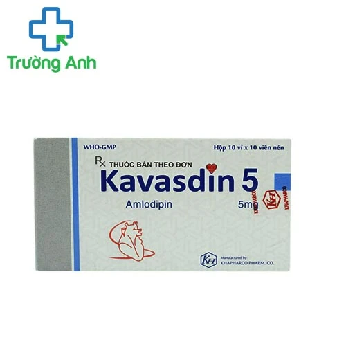 Kavasdin 5mg - Thuốc điều trị cao huyết áp hiệu quả