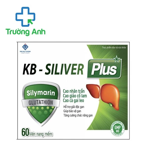 KB-Siliver Plus - Hỗ trợ tăng cường chức năng gan hiệu quả 