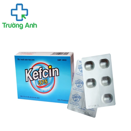 Kefcin 375 - Thuốc điều trị nhiễm khuẩn hiệu quả của DHG