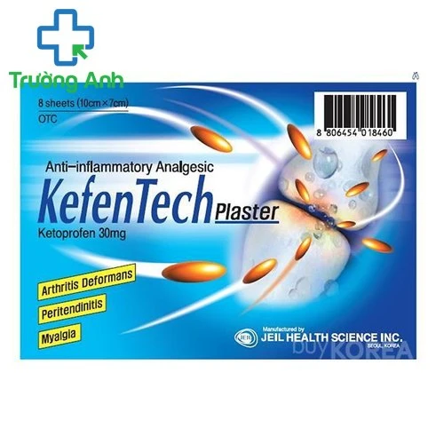 KefenTech Plaster - Cao dán giảm đau khớp của Hàn Quốc