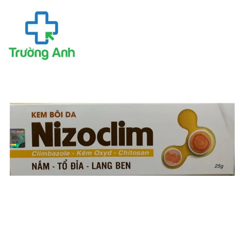 Nizoclim 25g - Kem bôi da ngừa nấm, lang ben hiệu quả