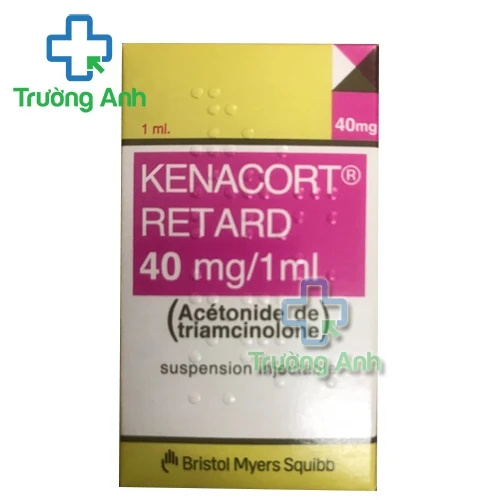 Kenacort Retard 40mg/1ml - Thuốc điều trị viêm xương khớp hiệu quả