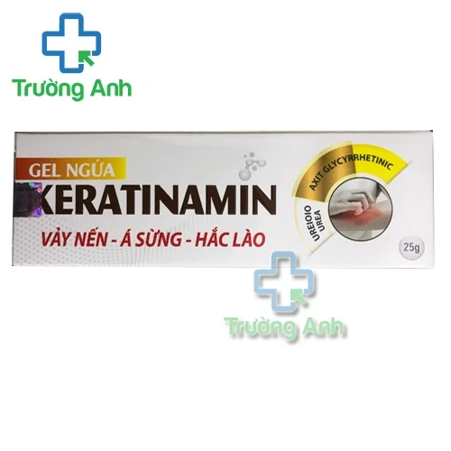 Gel ngứa Keratinamin 25g Delavy - Hỗ trợ làm sạch và dưỡng da hiệu quả