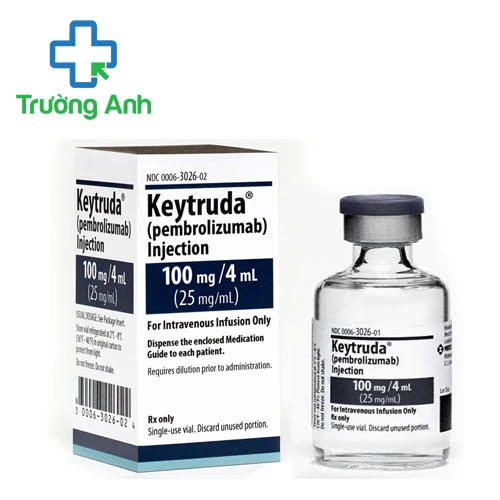 Keytruda 100mg/4ml - Thuốc điều trị ung thư phổi hiệu quả