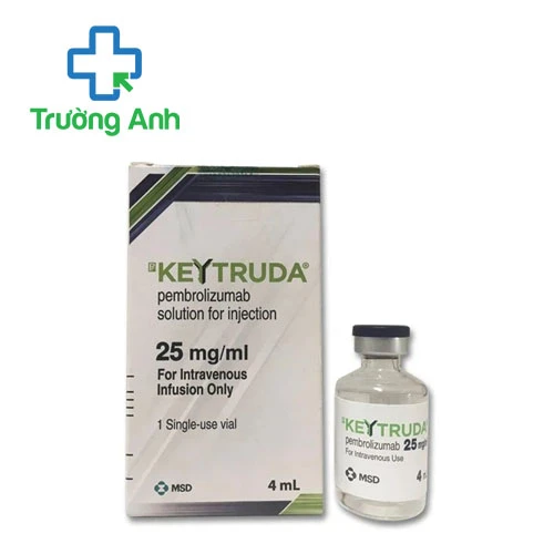 Keytruda 25mg/vial - Thuốc điều trị ung thư hiệu quả của Hàn Quốc
