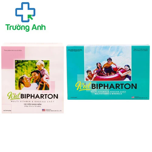 Kid Bipharton xanh Hataphar (90 viên) -  Bổ sung vitamin & khoáng chất cho cơ thể