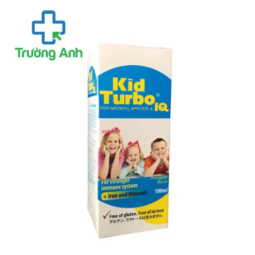 Kid Turbo IQ 100ml - Hỗ trợ bổ sung vitamin và khoáng chất cho cơ thể