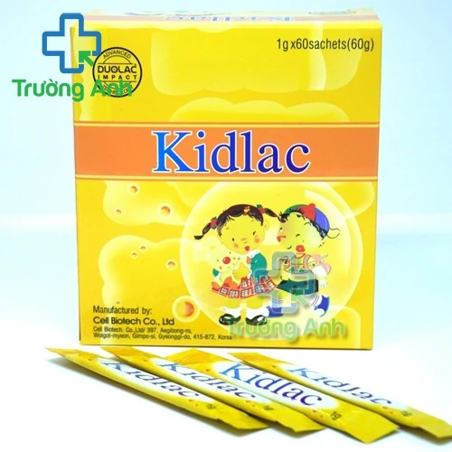 Kidlac - Thuốc điều trị các bệnh lý đường ruột hiệu quả