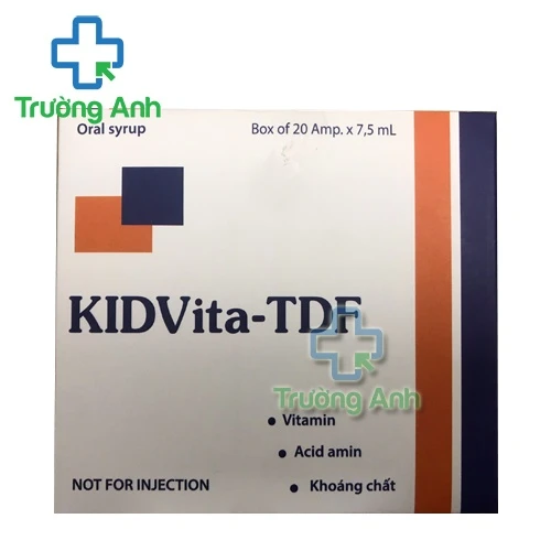 KIDVita-TDF 7,5ml Hà Nam - Bổ sung vitamin và acid amin cho cơ thể
