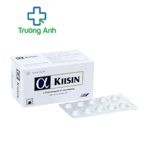 α-Kiisin (Alpha-Kiisin) - Thuốc chống phù nề, kháng viêm dạng men của Pymepharco
