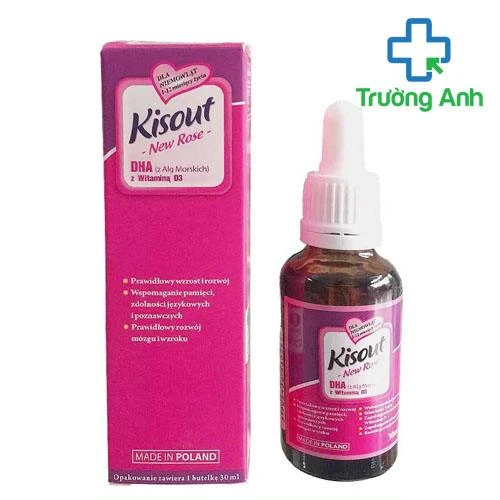 Kisout new rose - Giúp bổ sung DHA và vitamin D3 hiệu quả của Ba Lan