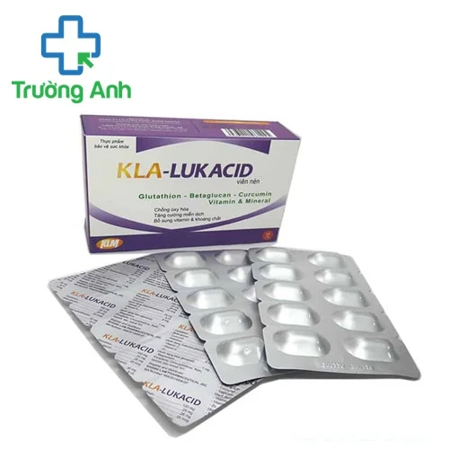 Kla-Lukacid - Giúp chống oxy hóa, tăng cường sức đề kháng hiệu quả