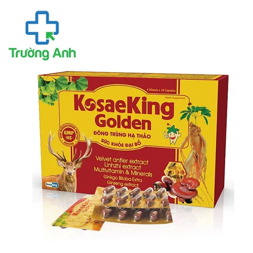 KosaeKing Golden - Hỗ trợ tăng cường đề kháng, nâng cao sức khỏe