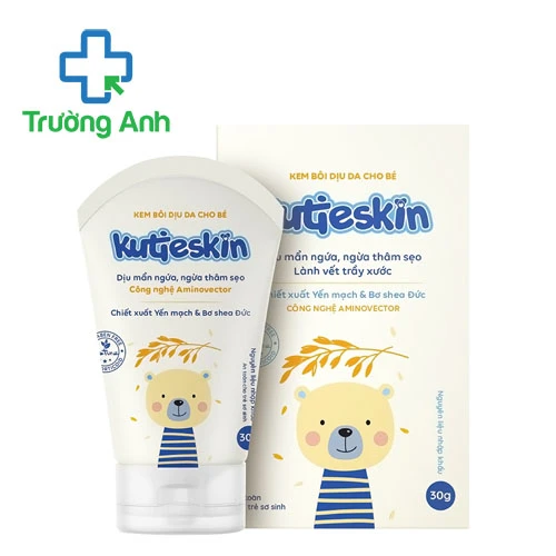 Kutieskin 30g CVI Pharma - Kem bôi da giảm ngứa, chống hăm dịu da