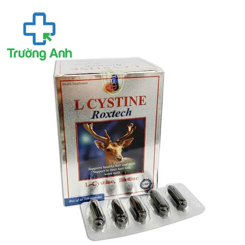 L Cystine Roxtech (Màu xanh) Syntech - Hỗ trợ gãy rụng tóc hiệu quả