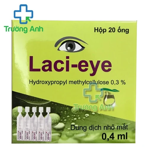 Laci-eye - Thuốc nhỏ mắt giúp làm dịu cảm giác khô mắt của CPC1HN
