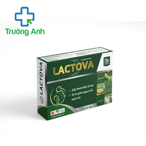 Lactova (viên) - Viên uống lợi, tăng tiết sữa cho phụ nữ sau sinh