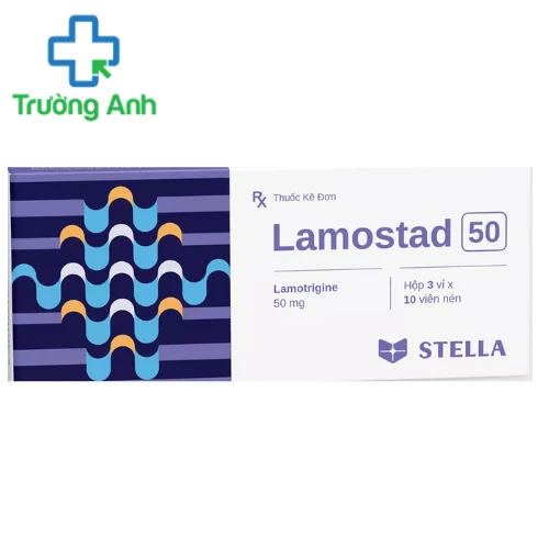 Lamostad 50 Stella - Thuốc điều trị động kinh hiệu quả