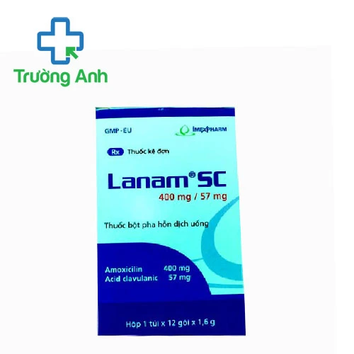 Lanam SC 400mg/57mg Imexpharm - Thuốc điều trị nhiễm khuẩn hiệu quả