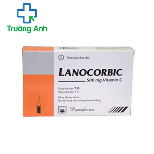 LANOCORBIC (tiêm) - Phòng và điều trị bệnh do thiếu vitamin C của Pymepharco