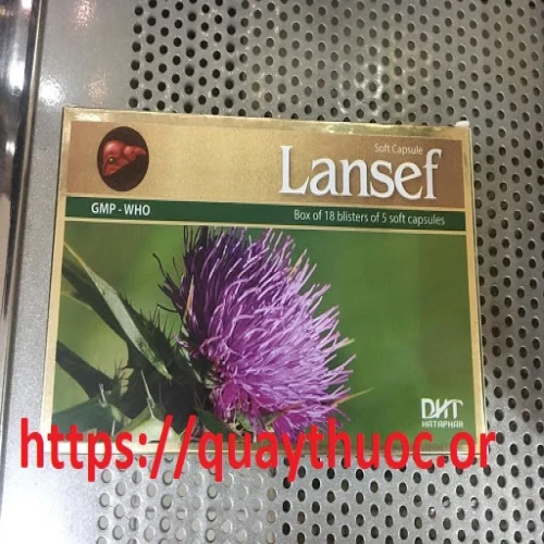 Lansef - TPCN hỗ trợ bảo vệ sức khỏe của dược phẩm Hà Tây
