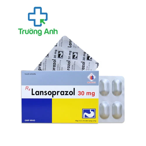 Lansoprazol 30mg Domesco - Điều trị loét dạ dày, tá tràng hiệu quả 