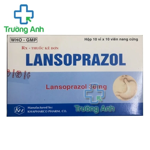 Lansoprazol Khapharco- Thuốc điều trị loét dạ dày, viêm thực quản hiệu quả