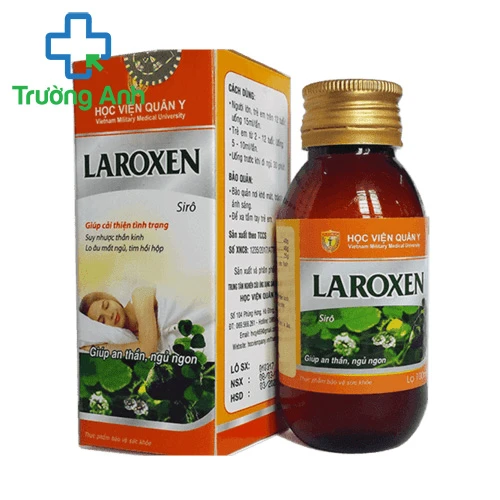 LAROXEN - Siro uống giúp an thần, ngủ ngon hiệu quả