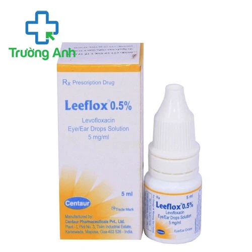 Leeflox 0.5 Centaur - Thuốc điều trị nhiễm khuẩn mắt hiệu quả