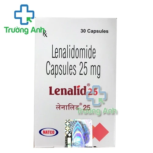 Lenalid 25mg - Thuốc điều trị đa u tủy hiệu quả của Natco